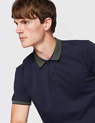 BOSS Ploid Polo, Azul Oscuro (404), XL para Hombre