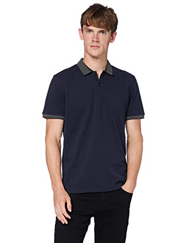 BOSS Ploid Polo, Azul Oscuro (404), XL para Hombre