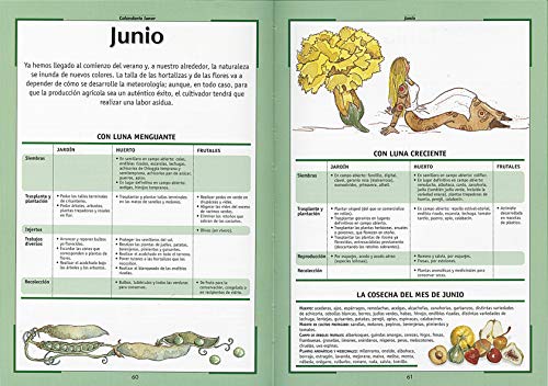 Calendario lunar de Las Siembras y Labores agrícolas (Pequeñas Joyas)