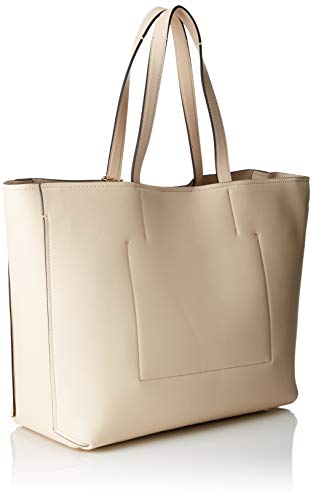 Calvin Klein - Ck Lock Shopper, Bolsos totes Mujer, Gris (Light Sand), 16x31x36 cm (B x H T)