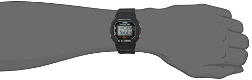 Casio G-SHOCK Reloj Digital, 20 BAR, Negro, para Hombre, DW-5600E-1VER