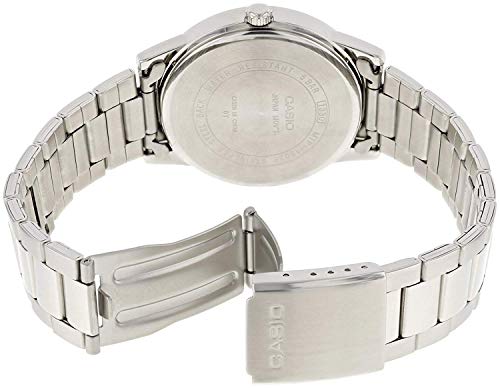 Casio Reloj Analógico para Mujer de Cuarzo con Correa en Acero Inoxidable LTP-1303PD-7BVEF