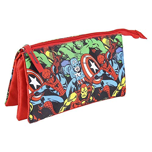 CERDA GROUP Avengers Estuche, Juventud Unisex, Rosa, Mediano