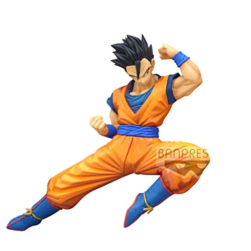 CJH Adornos for el cabello negro Gohan Juvenil Figura Dragon Ball Super Modelo hecho a mano de dibujos animados populares de juguete de regalo de Ordenadores de bolas dragón fresco muñeca del estilo d