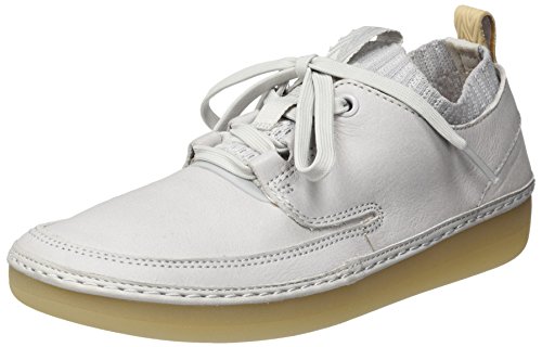 Clarks Nature IV, Zapatillas para Mujer, Azul (Ice Blue Leather), 38 EU