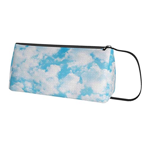 Clouds BCN Bolsa de almacenamiento de lona de gran capacidad para lápices, estuche de papelería simple para estudiantes, adolescentes, adultos, oficina, mujeres