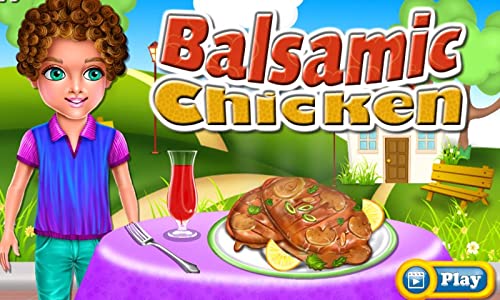 Cocinar pollo balsámica