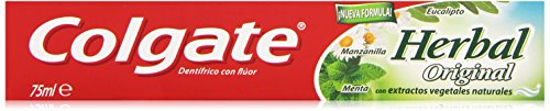 Colgate Herbal Original, Pasta de Dientes para Dientes y Encías- Pack 2 ud x75 ml