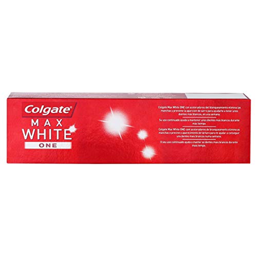 Colgate MAX White One 75ML, Multicolor, Estándar