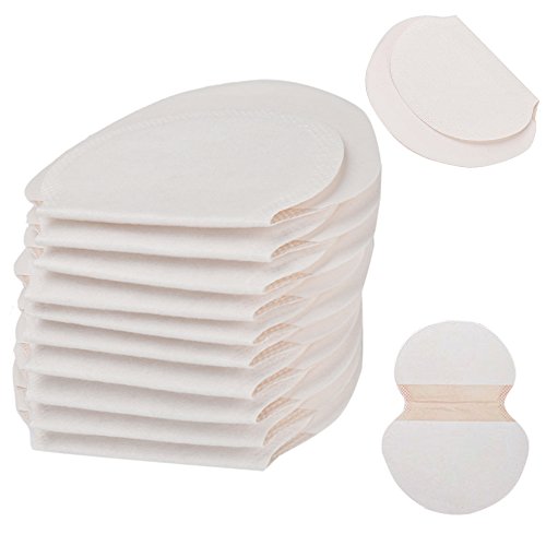 Comficent Almohadillas de Sudor 60Pcs Unisex Underarm Cojín de Transpiración de Sudor Sweat Pads Axilas antitranspirante Protector de sábana Guardia Verano