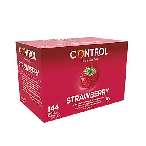 Control Strawberry - Caja con 144 Condones