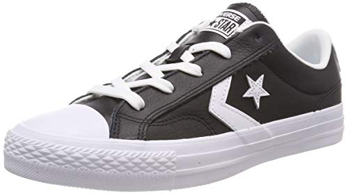 Converse Star Player Ox 159780c, Zapatillas para Hombre, Negro Black White White 083, 42.5 EU