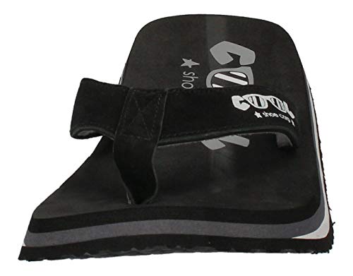 Cool shoe Original, Chanclas para Hombre, Negro, 41/42 EU