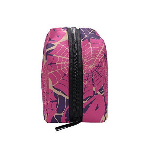 COOSUN Spider Webs bolsa de maquillaje embrague bolsa organizador de viaje bolsa de aseo para mujeres