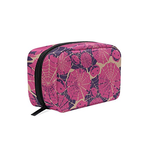 COOSUN Spider Webs bolsa de maquillaje embrague bolsa organizador de viaje bolsa de aseo para mujeres