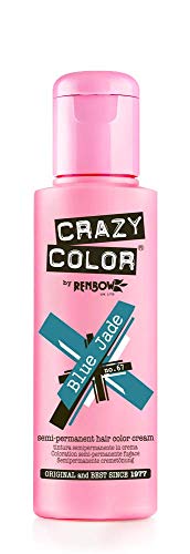 Crazy Color Blue Jade Nº 67 Crema Colorante del Cabello Semi-permanente