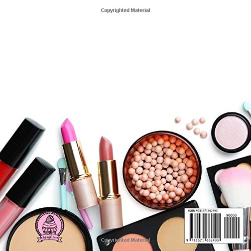 Creative Make-Up Coloring Book: 80 Blank Face Pages for Coloring Make Up Ideas.  Unlimited Creativity. Color Lip Stick, Eye Shadow, Eye Brows, Blush, ... Gift for Make Up Lovers and No Screen Time