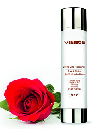 Crema Hidratante con Esencia de Rosas y Silicio Organico FPS 15 50 ml