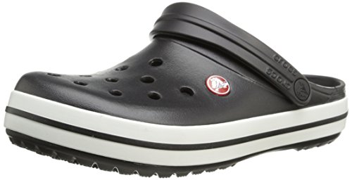 Crocs Crocband U, Zuecos Unisex Adulto, Negro (Black), 42-43 EU