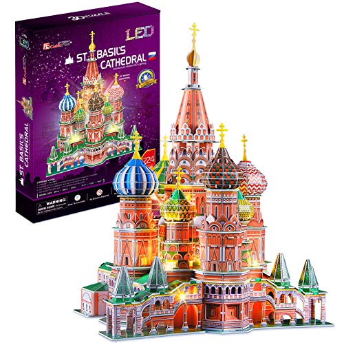 Cubic Fun- Puzzle 3D Catedral de San Basilio LED (771L519)