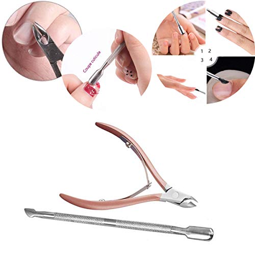 Cutícula Clipper Cortador de Cutículas Recortadora herramienta de manicura y pedicura duradera