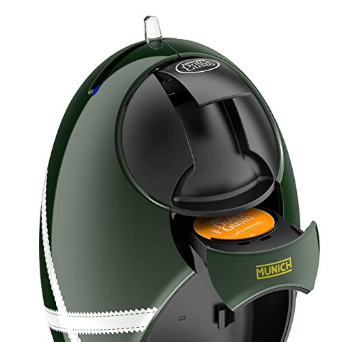 De'Longhi Dolce Gusto Jovia Munich EDG250.GRX - Cafetera de cápsulas, 0.8 L, verde/blanco