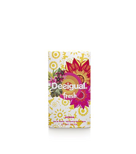 DESIGUAL Fresh Eau DE Toilette 15ML VAPORIZADOR Unisex Adulto, Negro, Único