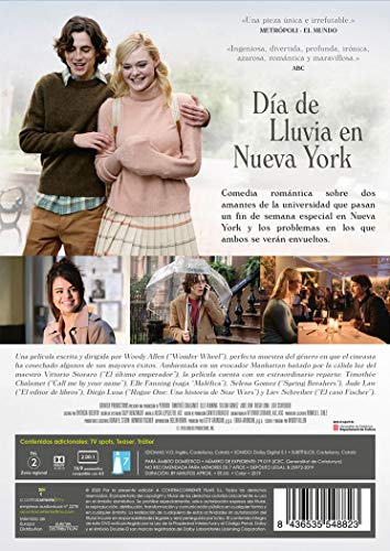 Día De Lluvia En Nueva York [DVD]