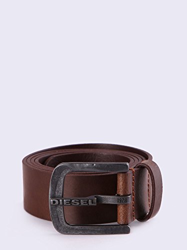 Diesel B-DART, Cinturón para Hombre, Marrón (Shopping Bag T2188/Pr227), 95