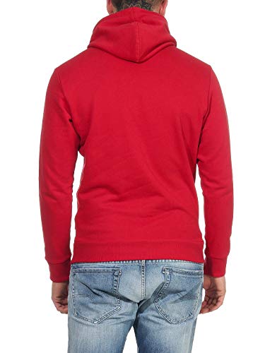 Diesel S Agnes Gray Marl - Sudadera con capucha Rojo y negro (41u). XL