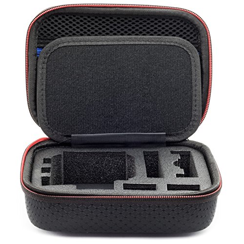 Digicharge® Estuche De Transporte para Cámaras Deportivas Gopro Garmin VIRB Apeman Sony Xiaomi Yi Camkong Motorola Victure Kitvision Akaso Nikon (17x13x7cm)