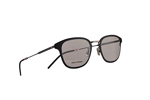 Dior Christian Homme Dior0232F Gafas 51-22-150 Negro Matte con Lentes de Muestra 003 0232F