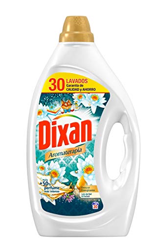 Dixan Detergente Líquido Frescor Energizante Pack de 4, Total: 120 Lavados (6 Litros)