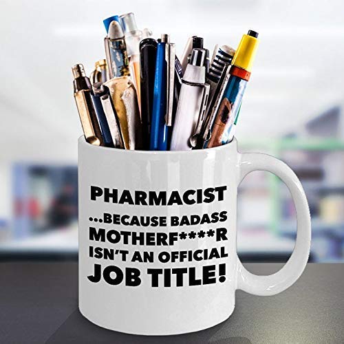 DKISEE - Taza de café para farmacéutico, sexy, para amantes de la farmacia, regalo único y lindo humor, sarcasmo, doctores, enfermeras, cuidadores, idea de regalo para 11 onzas