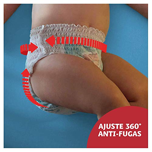 Dodot Pants Pañal - Braguita Talla 7, 92 Pañales, 17 kg +, Pañal - Braguita Con Ajuste 360° Anti - fugas