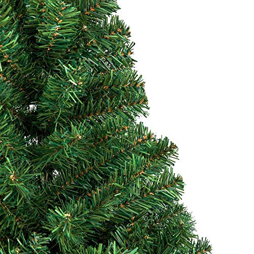 Douglas Árbol De Navidad Árbol De Pino De 6 Pies De Navidad Artificial con Bisagras del Soporte del Metal, De Primera Calidad Unlit Árbol Spruce Completa con 1.000 Puntas De Las Ramas