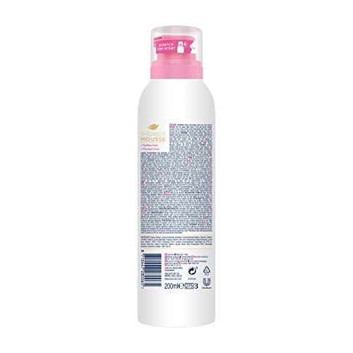 Dove - Mousse ducha con Aceite de Rosa - 200 ml