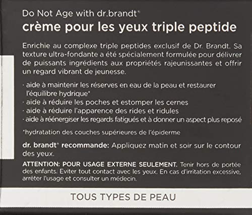 Dr. Brandt - Crema triple peptide ojos