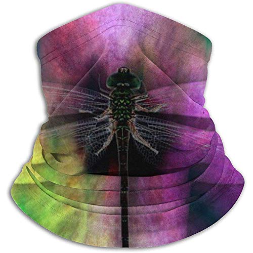 Dragonfly in The Naked Eye Diadema Mascarilla Bandana Head Wrap Bufanda Cuello Calentador Headwear Pasamontañas