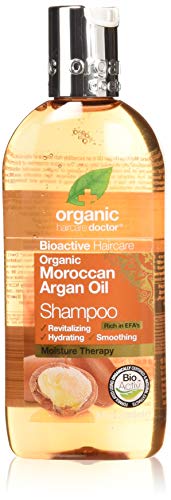 Dr.Organic Bioactive Haircare - Aceite de Argán Orgánico, Champú, 265 ml