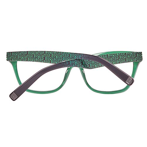 DSQUARED2 Brille DQ5138 096 53 Monturas de gafas, Verde (Grün), 53.0 para Mujer