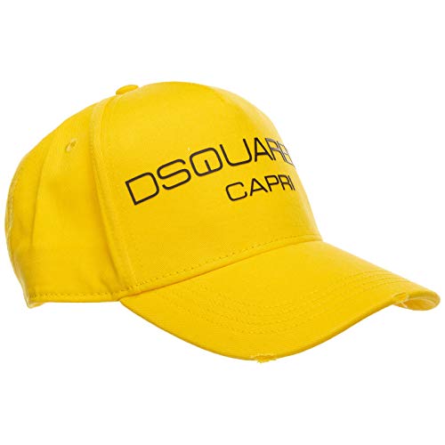 DSQUARED2 Hombre Capri Gorras Giallo