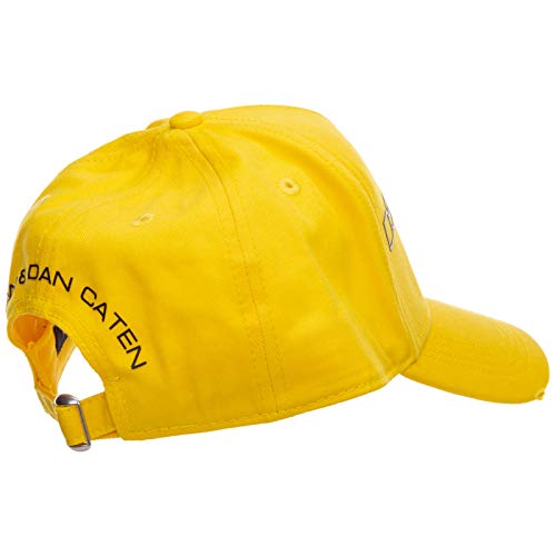 DSQUARED2 Hombre Capri Gorras Giallo