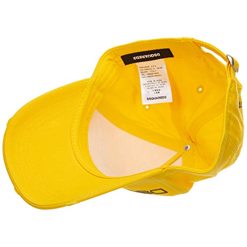 DSQUARED2 Hombre Capri Gorras Giallo