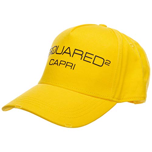 DSQUARED2 Hombre Capri Gorras Giallo