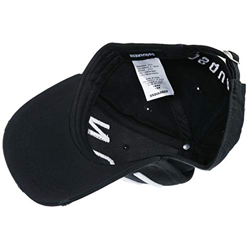 Dsquared2 Icon Gorra de Beisbol Hombre Nero - Bianco