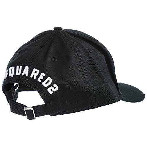 Dsquared2 Icon Gorra de Beisbol Hombre Nero - Bianco