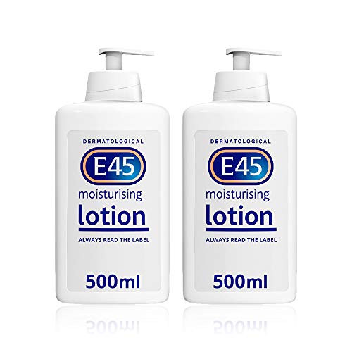 E45 2 PACK 500ML Dermatological Moisturising Lotion