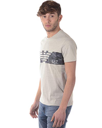 EA7 - EA7 TSHIRT MAGLIETTA ARMANI DA UOMO LOGO GA 3ZPT44/PJ30Z - 632196 - XL, 3904 GRIGIO MELANGE