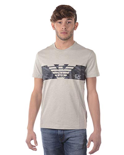 EA7 - EA7 TSHIRT MAGLIETTA ARMANI DA UOMO LOGO GA 3ZPT44/PJ30Z - 632196 - XL, 3904 GRIGIO MELANGE